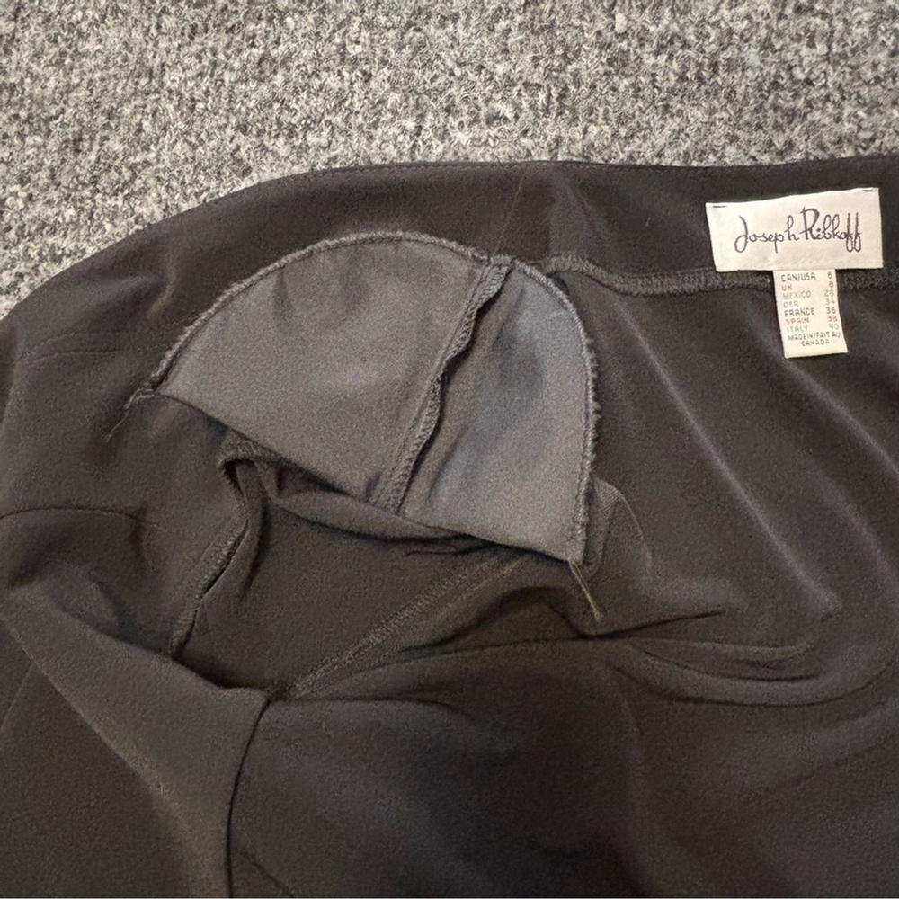Joseph Ribkoff Canada Sz 6 Tuxedo Bolero Blazer Black - Picture 9 of 16